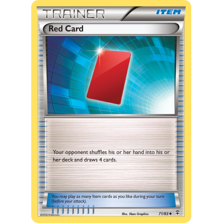 Red Card (Reverse Holo)