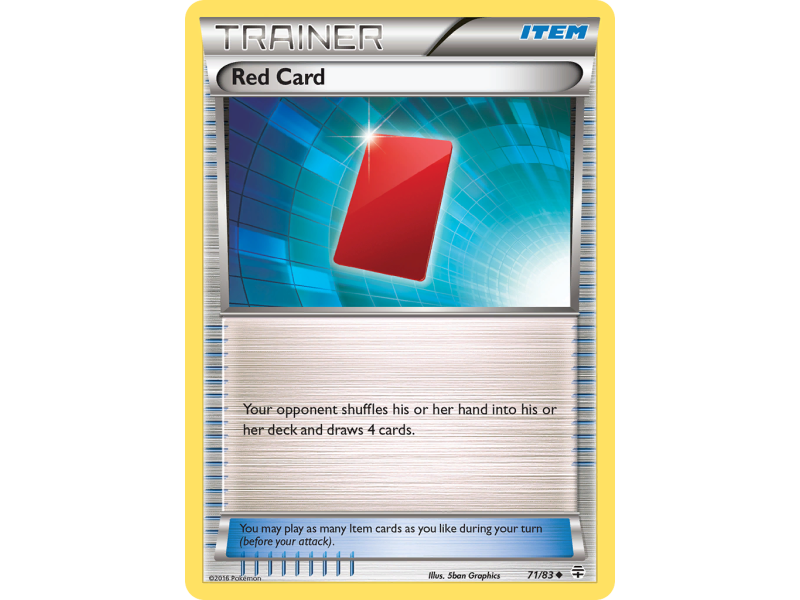 Red Card (Reverse Holo)