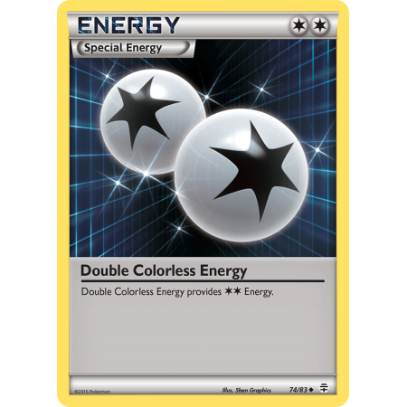 Double Colorless Energy