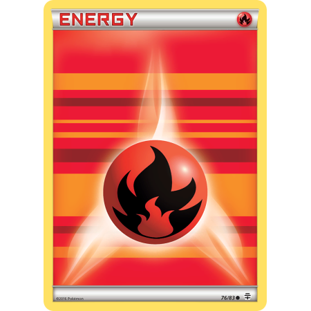 Fire Energy (Reverse Holo)