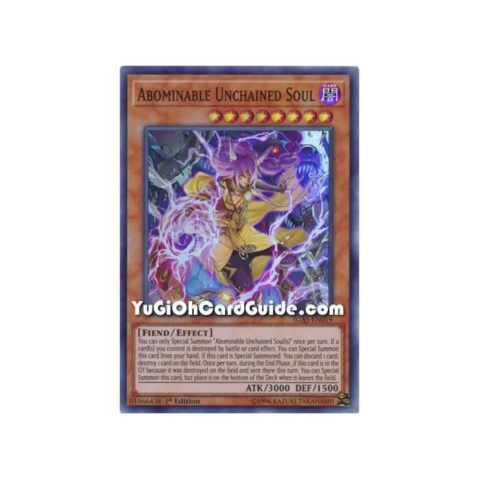 Abominable Unchained Soul (Super Rare) – Ignition Assault | Carta YUGIOH en México