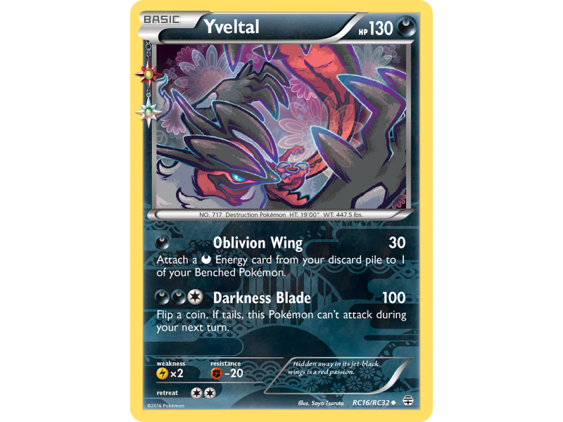 Yveltal (Reverse Holo)