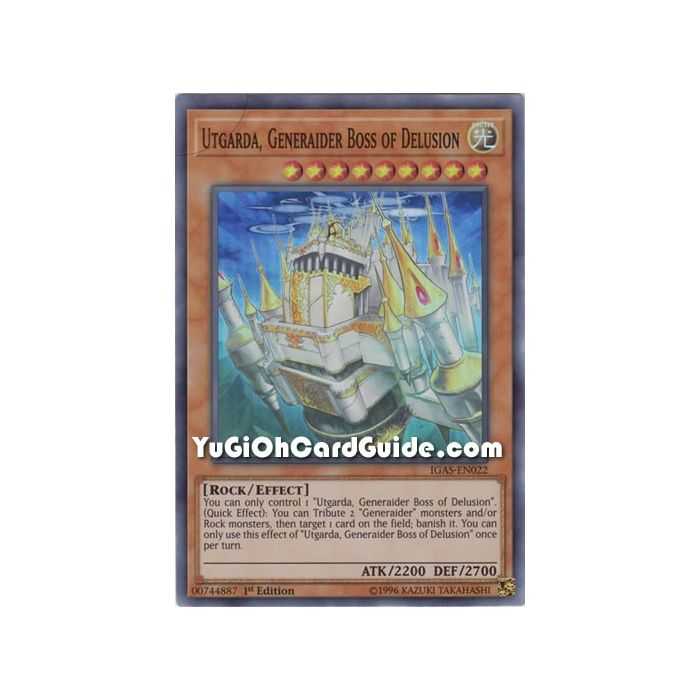 Utgarda, Generaider Bossof Delusion (Super Rare) – Ignition Assault | Carta YUGIOH en México