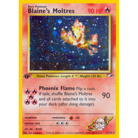 Blaine's Moltres (Holo)