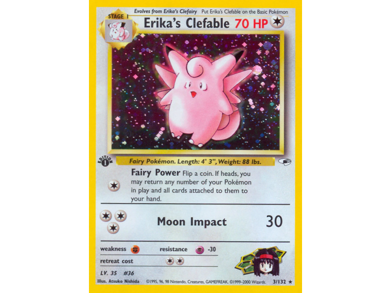 Erika's Clefable (Holo)