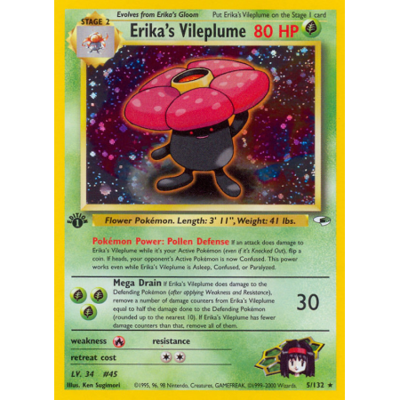 Erika's Vileplume (Holo)