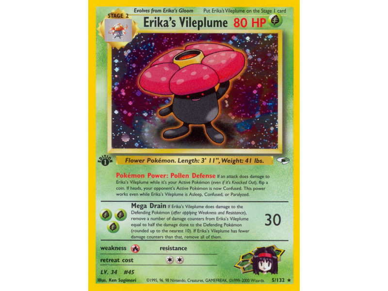 Erika's Vileplume (Holo)