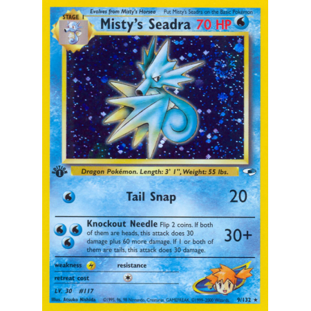 Misty's Seadra (Holo)