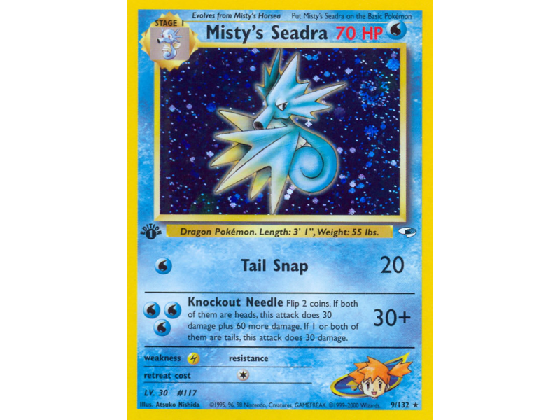Misty's Seadra (Holo)