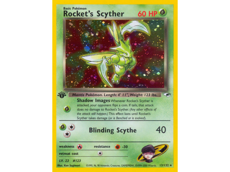 Rocket's Scyther (Holo)