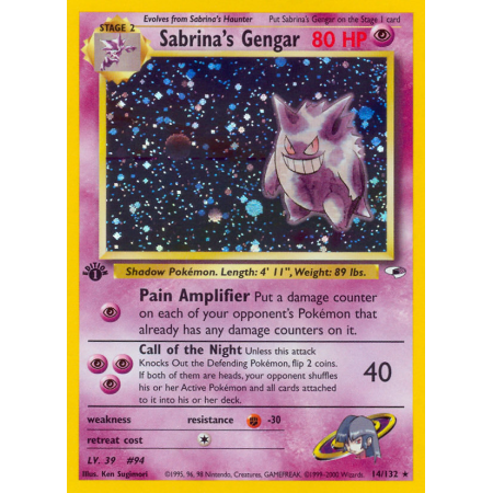 Sabrina's Gengar (Holo)