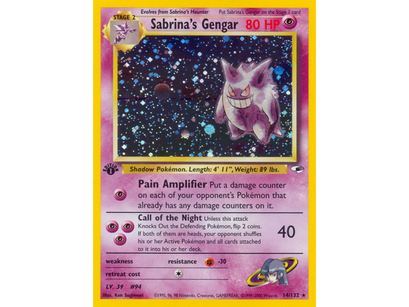 Sabrina's Gengar (Holo)