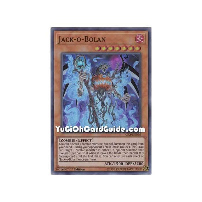 Jack-o-Bolan (Super Rare) – Ignition Assault | Carta YUGIOH en México