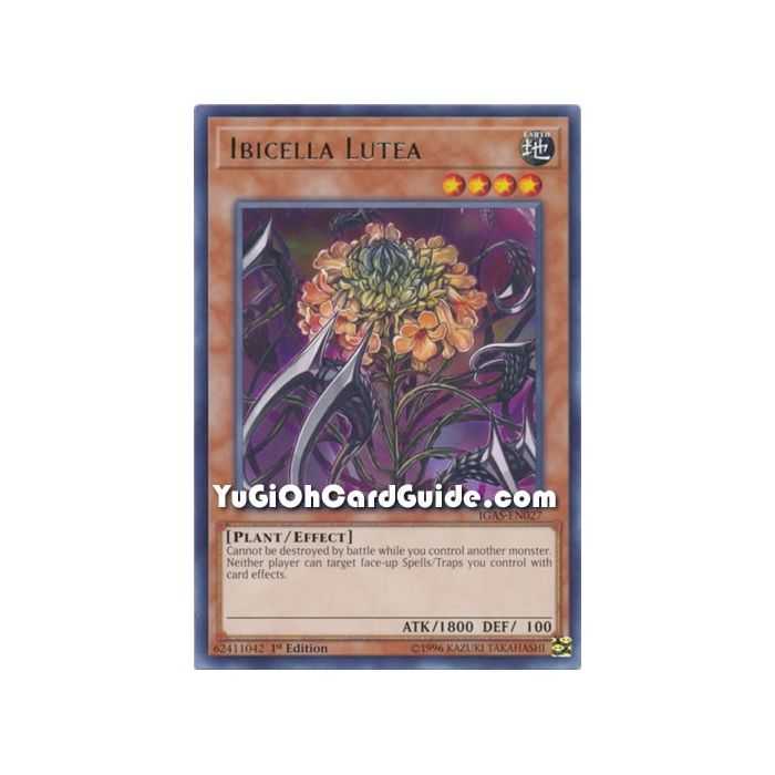 Ibicella Lutea (Rare) – Ignition Assault | Carta YUGIOH en México