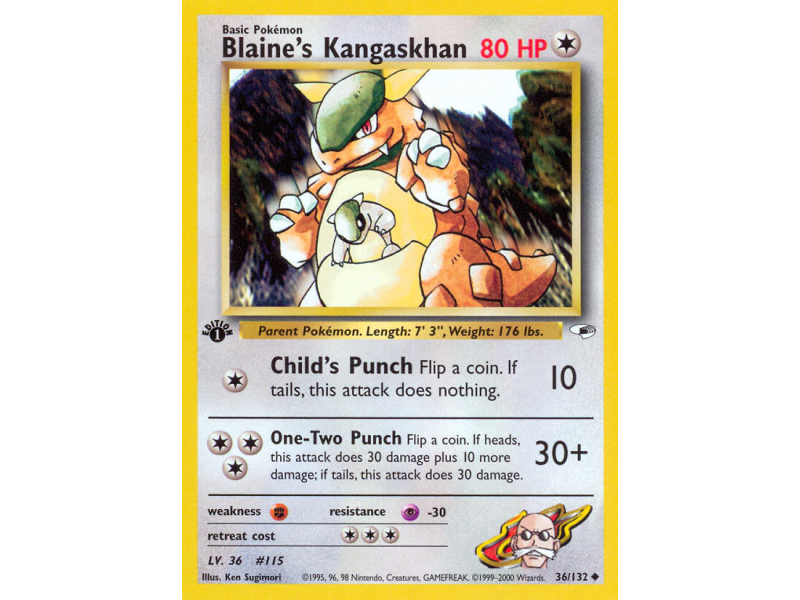 Blaine's Kangaskhan