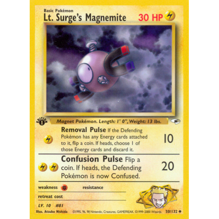 Lt. Surge's Magnemite