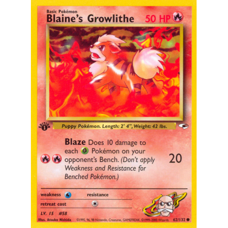 Blaine's Growlithe