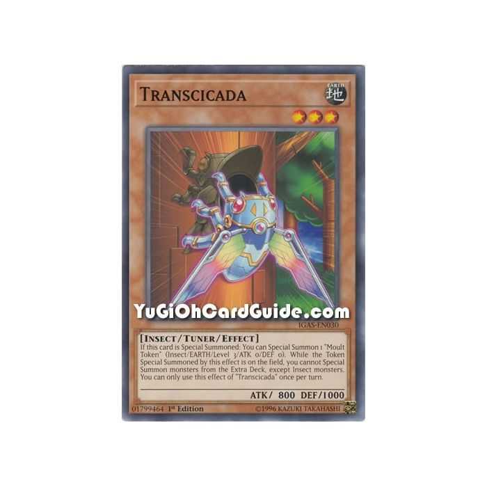Transcicada (Common) – Ignition Assault | Carta YUGIOH en México