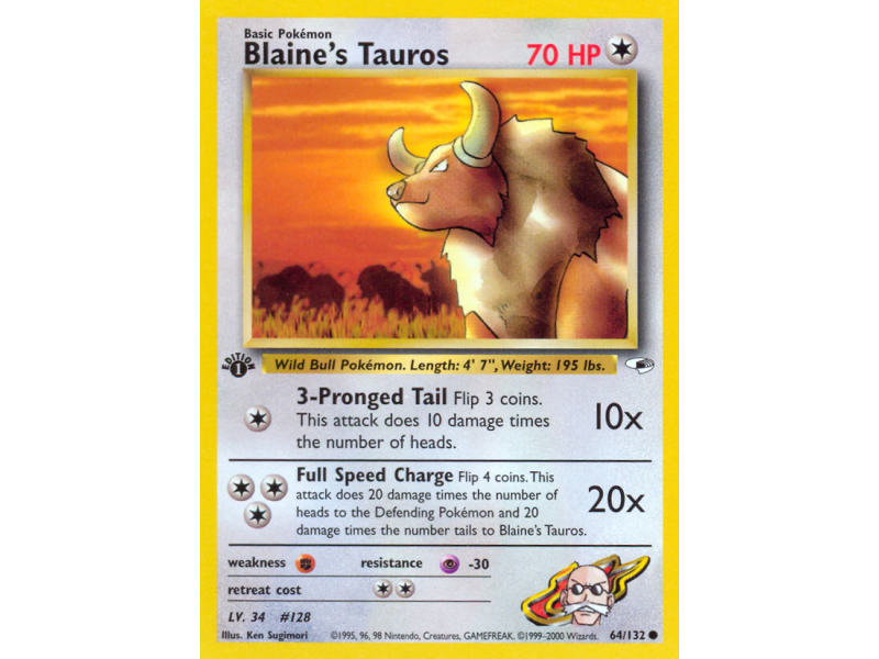 Blaine's Tauros