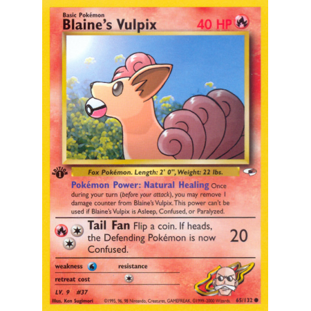 Blaine's Vulpix