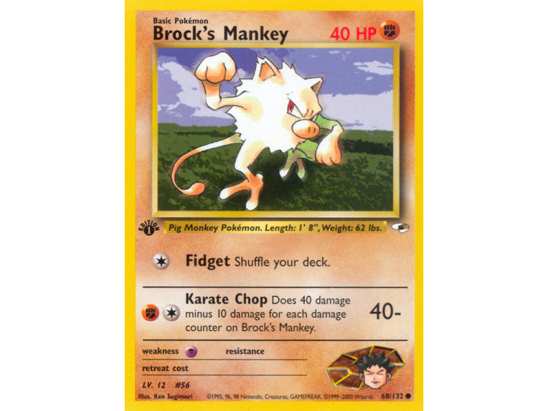Brock's Mankey