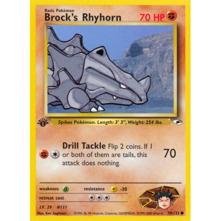 Brock's Rhyhorn