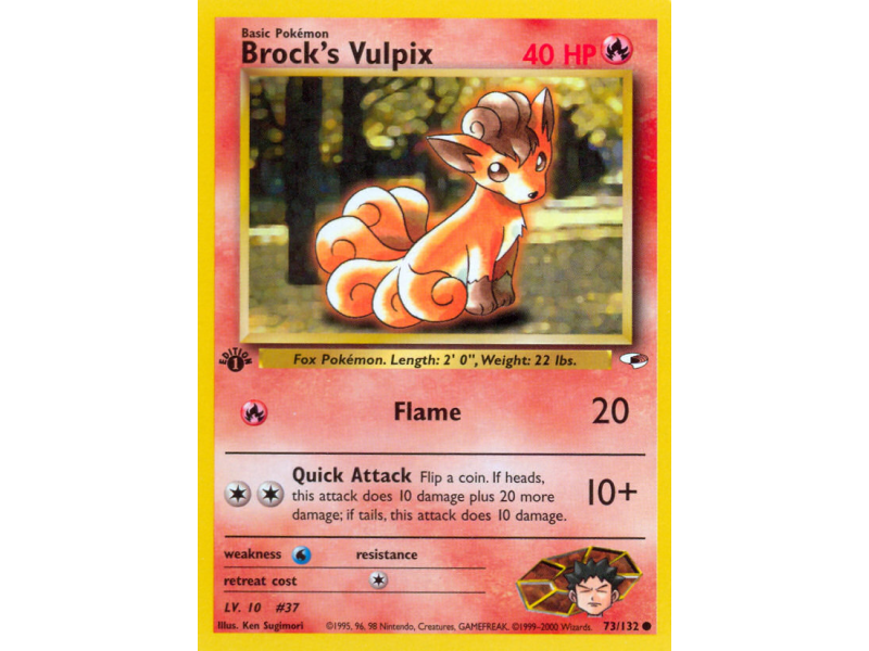 Brock's Vulpix