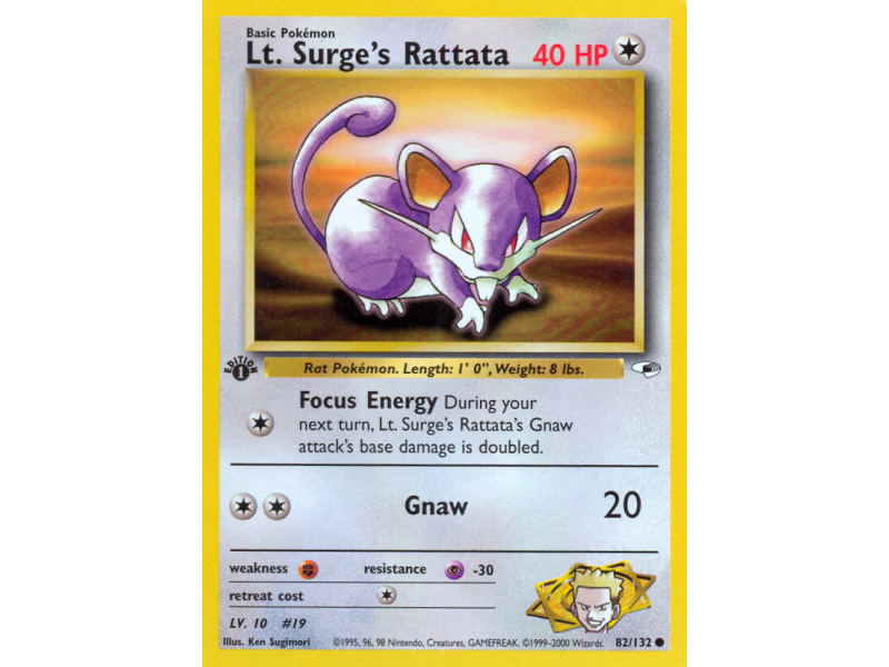 Lt. Surge's Rattata