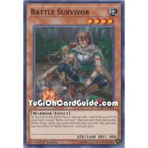 Battle Survivor (Common) – Ignition Assault | Carta YUGIOH en México