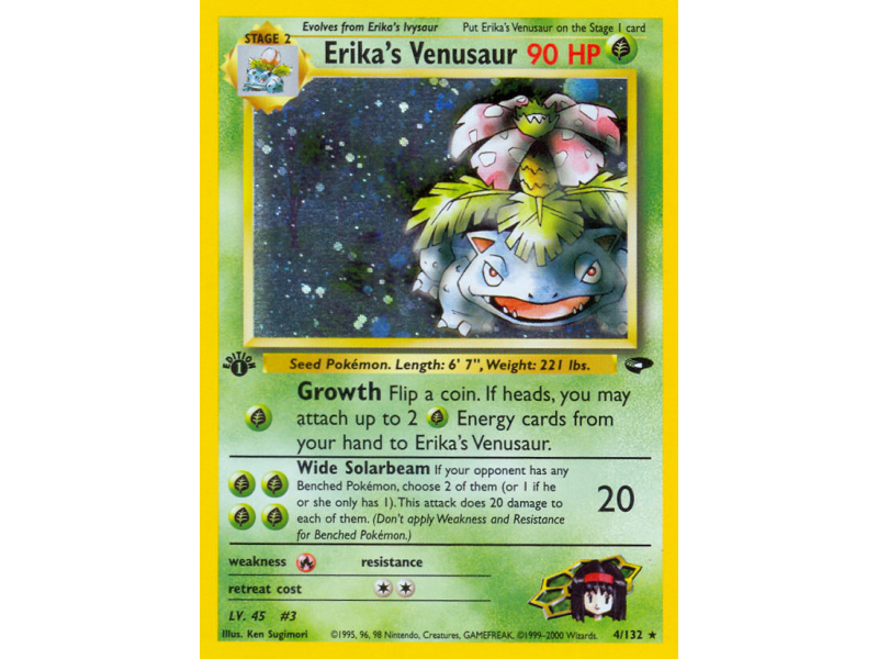 Erika's Venusaur (Holo)