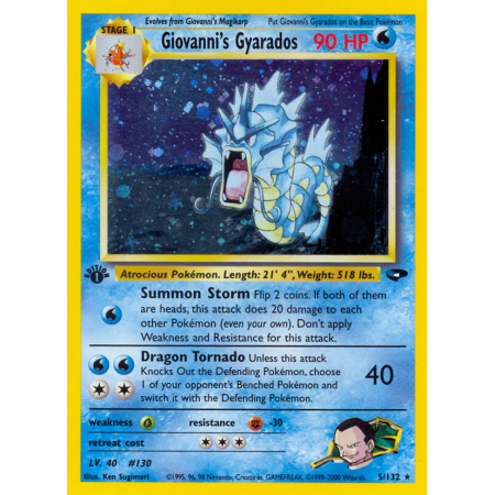 Giovanni's Gyarados (Holo)