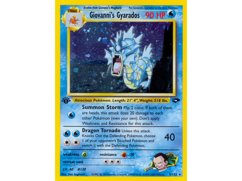 Giovanni's Gyarados (Holo)