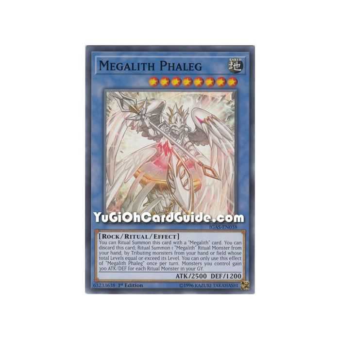 Megalith Phaleg (Common) – Ignition Assault | Carta YUGIOH en México