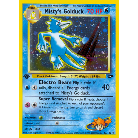 Misty's Golduck (Holo)