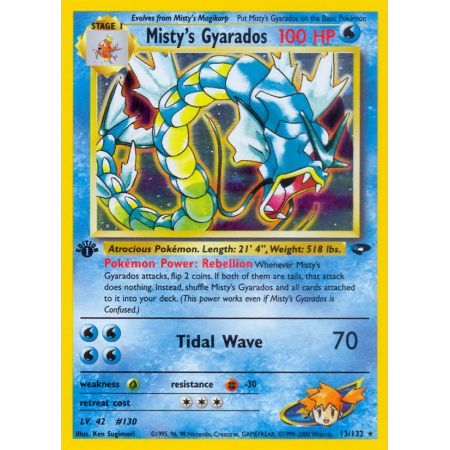 Misty's Gyarados (Holo)