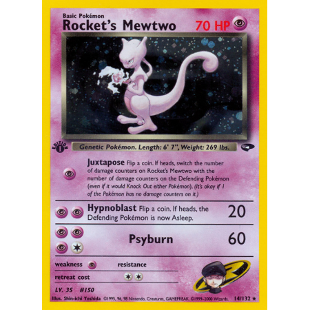 Rocket's Mewtwo (Holo)