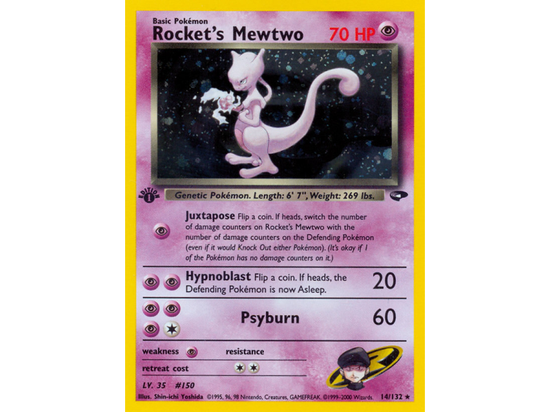 Rocket's Mewtwo (Holo)