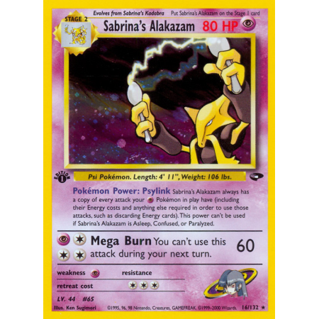 Sabrina's Alakazam (Holo)