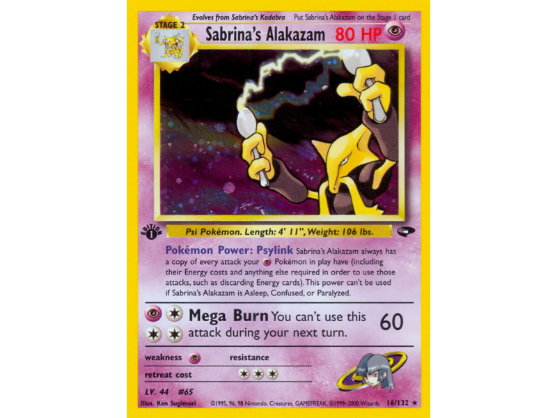 Sabrina's Alakazam (Holo)