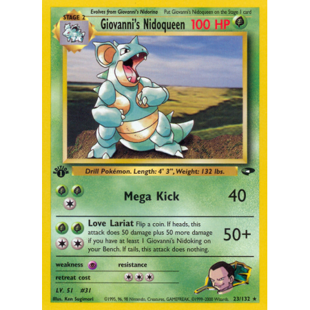 Giovanni's Nidoqueen