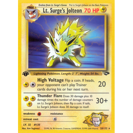 Lt. Surge's Jolteon