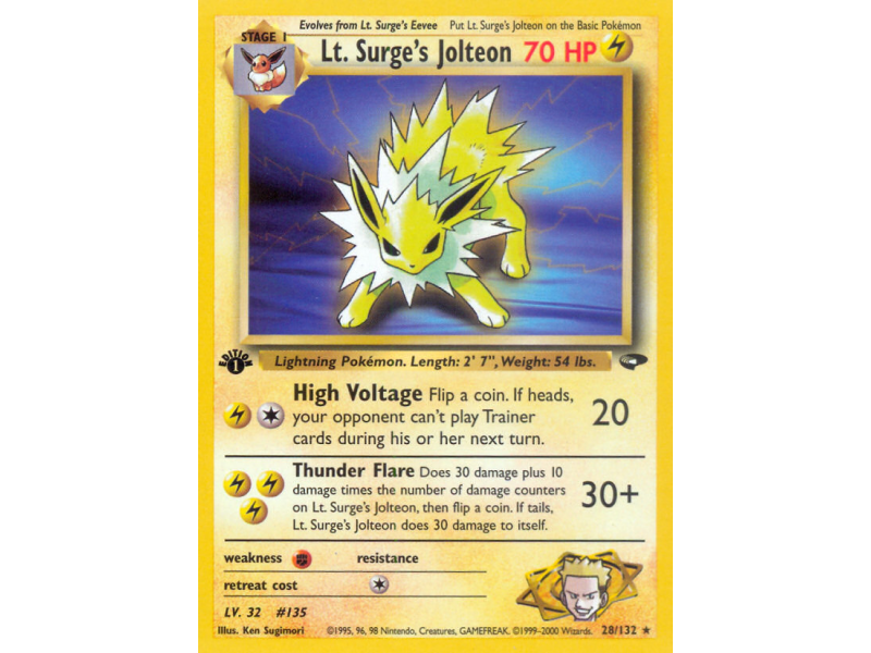 Lt. Surge's Jolteon
