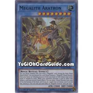 Megalith Aratron (Super Rare) – Ignition Assault | Carta YUGIOH en México