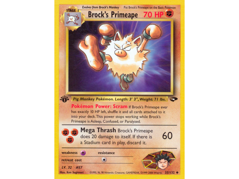 Brock's Primeape