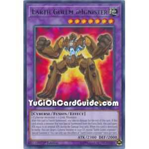 Earth Golem @Ignister (Rare) – Ignition Assault | Carta YUGIOH en México