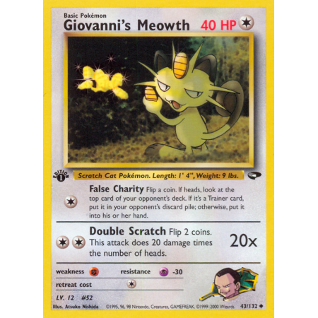 Giovanni's Meowth
