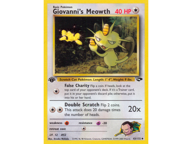 Giovanni's Meowth