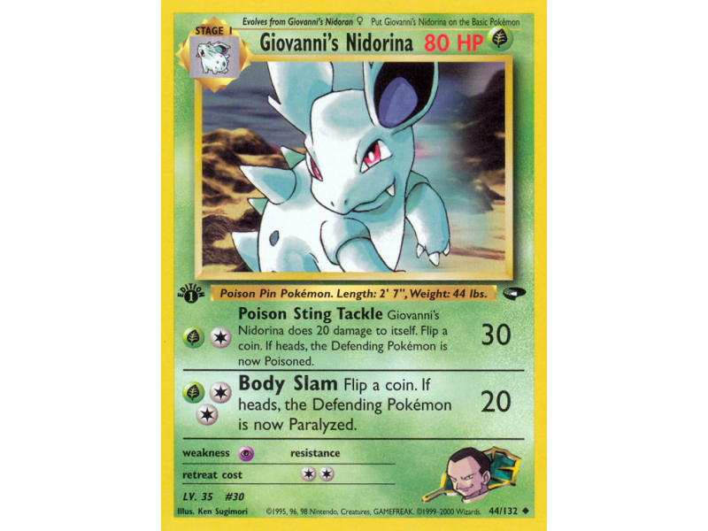 Giovanni's Nidorina