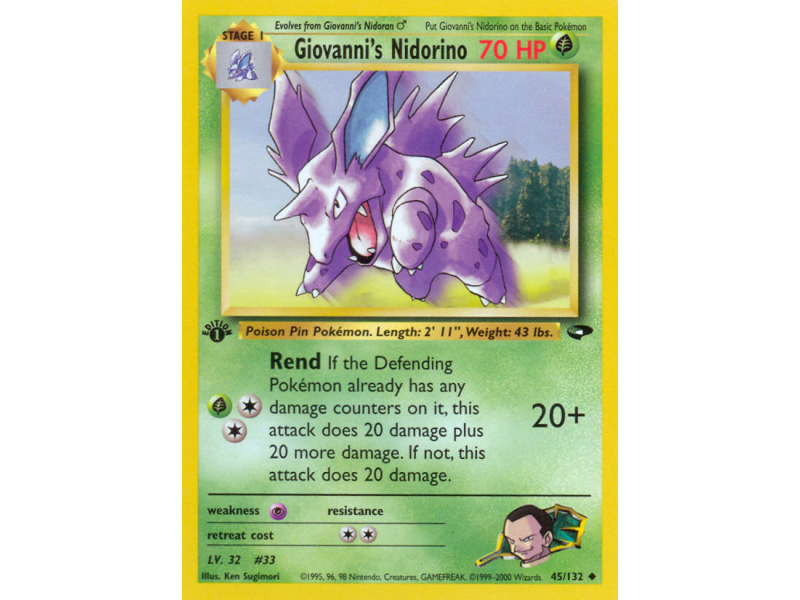 Giovanni's Nidorino