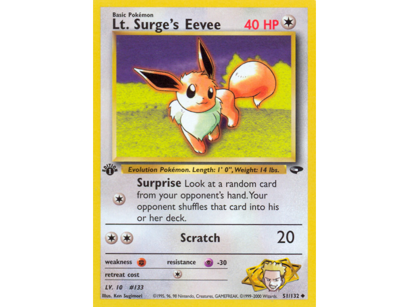 Lt. Surge's Eevee